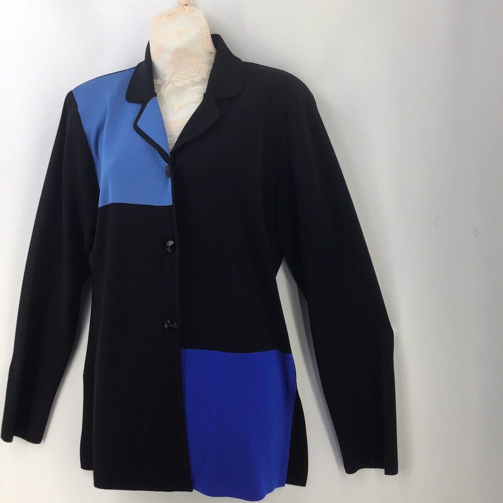 Misook Exclusively Small Button Front Cardigan Bl… - image 3